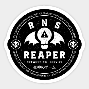 Reaper Networking Service Emblem Sticker